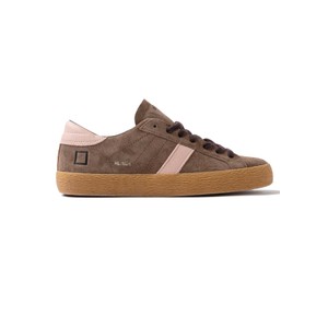 Hill Low Suede Trainer - Taupe