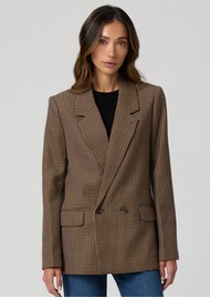 PAIGE DENIM Quentin Blazer - Brown Multi