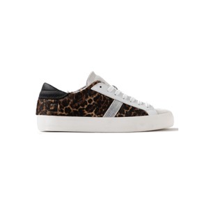 Hill Low Trainers - Leopard White