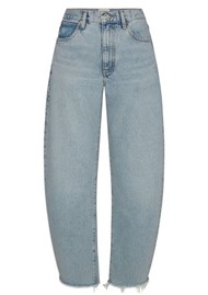 Frame Denim The Bubble High Rise Crop Jean - Outlaw