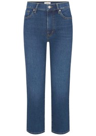 Frame Denim Le Sleek Straight High Rise Straight Leg Jean - Femma