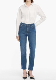 Frame Denim Le Sleek Straight High Rise Straight Leg Jean - Femma