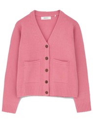 SKALL Beti Merino Wool Cardigan - Hot Pink