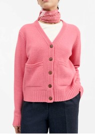 SKALL Beti Merino Wool Cardigan - Hot Pink