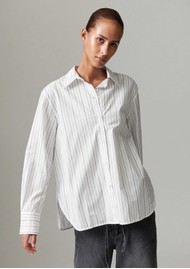 Day Birger et Mikkelsen Stanley Striped Shirt - Bright White