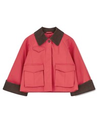 SKALL Gaby City Organic Cotton jacket - Aurora Red