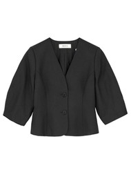 SKALL Belleville Merino Wool Blazer - Black