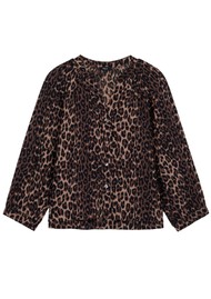 Rails Saint Top - Brown Nala