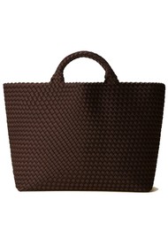 NAGHEDI St Barths Large Tote Bag - Chocolate