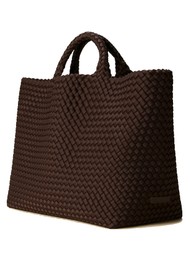 NAGHEDI St Barths Large Tote Bag - Chocolate