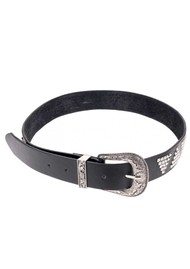 WILD Lars Studded Belt - Black
