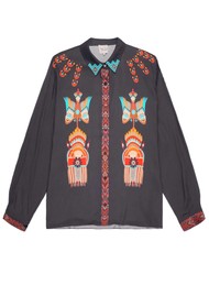 WILD Bonaventure Western Shirt - Black
