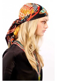 WILD Nouveau Western Scarf - Black
