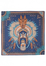 WILD Nouveau Western Scarf - Blue