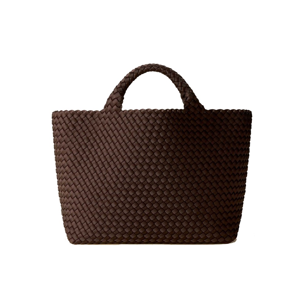 バッグ <miyon>NAGHEDI St. Barths Medium Tote NAGHEDI St Barths Medium Tote Bag - Chocolate