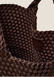 NAGHEDI St Barths Medium Tote Bag - Chocolate