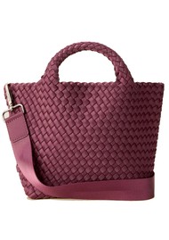 NAGHEDI St Barths Small Tote Bag - Bordeaux