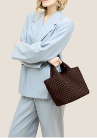 NAGHEDI St Barths Small Tote Bag - Chocolate