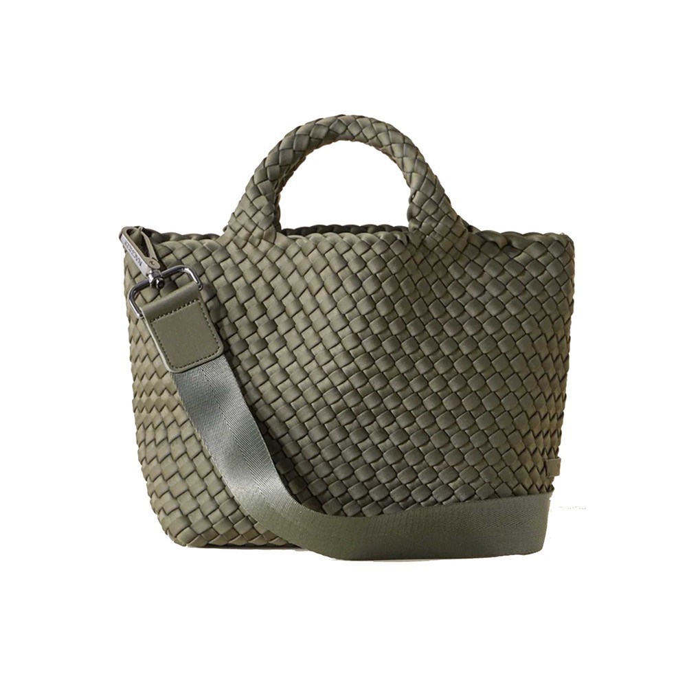 NAGHEDI St Barths Small Tote Bag - Olive