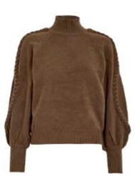 MINUS Vera Hi Neck Pullover - Carafe
