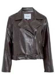 MINUS Dorothea PU Vegan Leather Jacket - Carafe