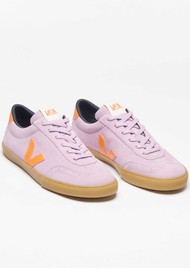 VEJA Volley Suede Trainer - Orchid/Fury