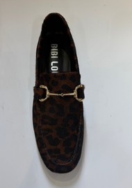 BIBI LOU Loafer Print Pony - Leopard