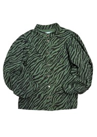 MINUS Olenna Cotton Shirt - Rifle Green