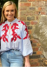 ESSENTIEL ANTWERP Ishimbay Blouse - Santa Claus