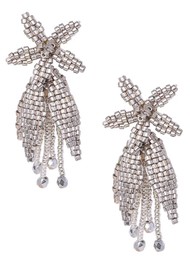 MISHKY Tulipanese Beaded Earrings - Pewter