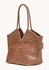 CALA JADE Humi Woven Tote Bag - Taupe