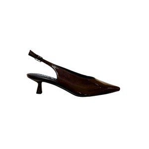 Pump Wrinkled Patent - Marron