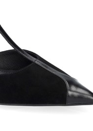 BIBI LOU Canna Pump Kid Suede - Black