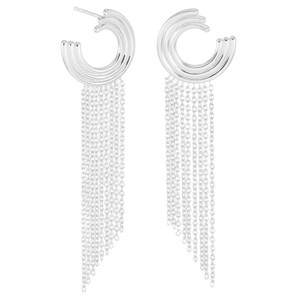 Evolve Chandelier Earrings - Silver