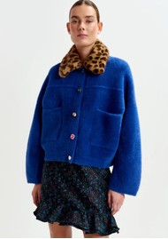 ESSENTIEL ANTWERP Pre Order Intention Cardigan - Black Iris