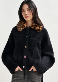 ESSENTIEL ANTWERP Pre Order Intention Cardigan - Black