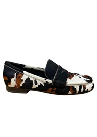 BIBI LOU Lyra Loafer Pony Fur - Vaca