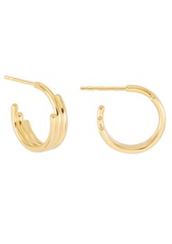RACHEL JACKSON Small Evolve Hoop Earrings - Gold