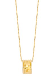 RACHEL JACKSON Lifestream Ring Necklace - Gold