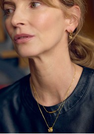 RACHEL JACKSON Lifestream Ring Necklace - Gold