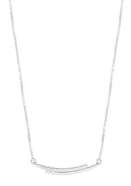 RACHEL JACKSON Lifestream Chain Necklace - Silver