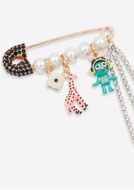ESSENTIEL ANTWERP Imora Pin Brooch - Combo1/Gold