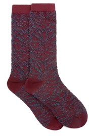 ESSENTIEL ANTWERP Ifari Jacquard Knit Socks - Margot Mauve