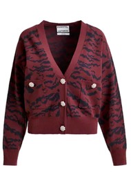 ESSENTIEL ANTWERP Icali Cardigan - Margot Mauve
