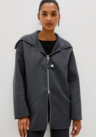 Rails Silves Wool Jacket - Charcoal