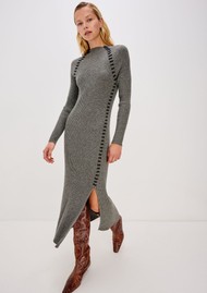 Rails Imara Knitted Dress - Charcoal