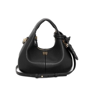 Hobo Mini Grained Bag - Black