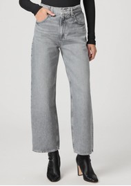 Paige Denim Cameron Ankle Straight Leg Jean - Grey Isles