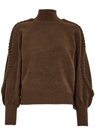 MINUS Vera Hi Neck Pullover - Carafe