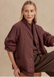 VARLEY Tilley Padded Jacket - Chocolate